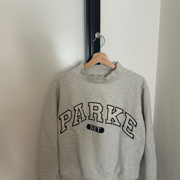 Parke x SET Mockneck Sweatshirt 🌟 - Picture 3 of 5